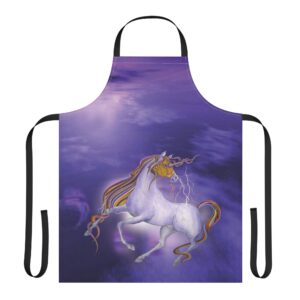 Unicorn Art Apron, by Gina Befera