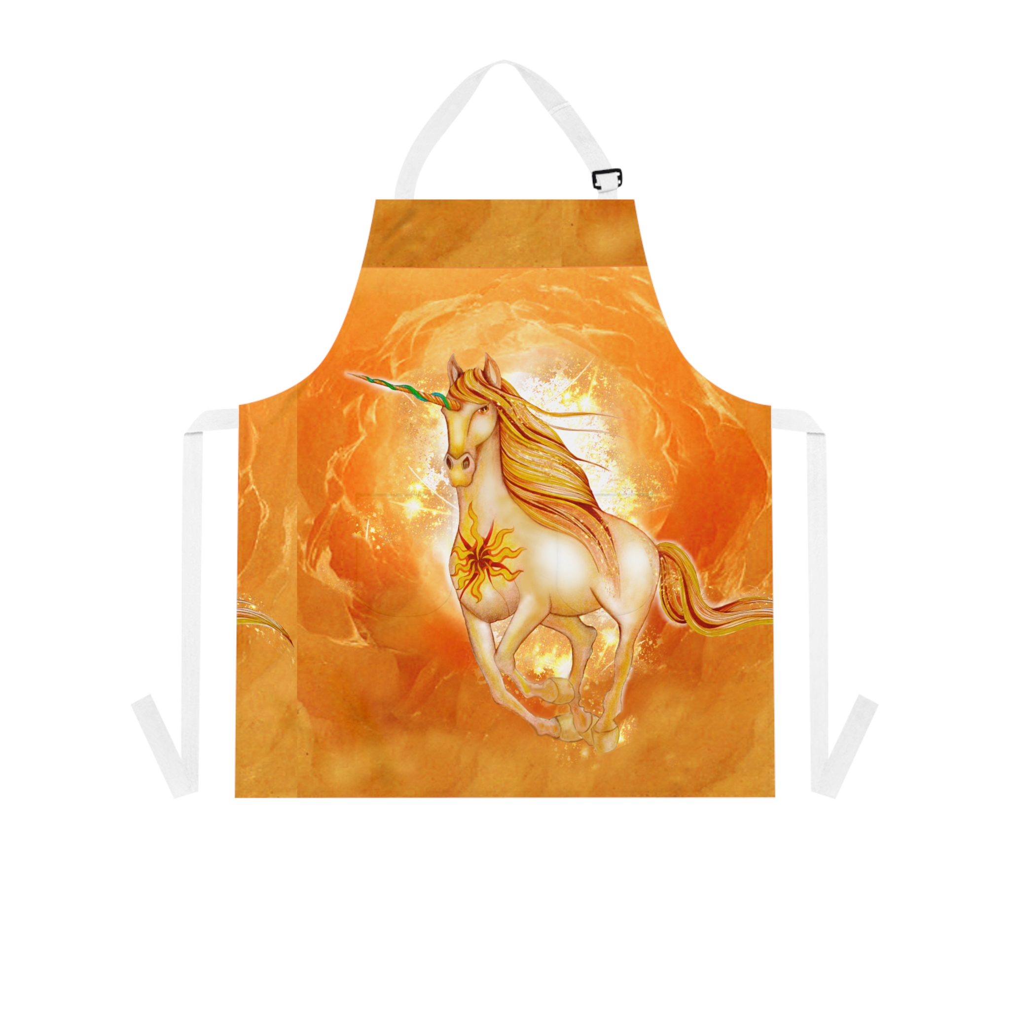 Unicorn Sun Apron — by Unicorn Artist Gina Befera